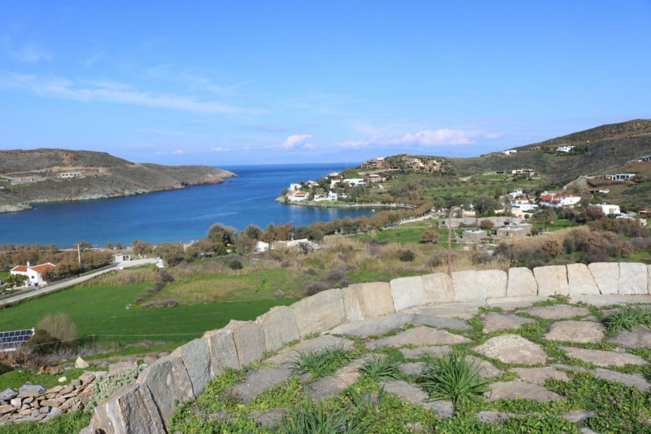 Avgoustis' Stone House Villa Otziás Buitenkant foto
